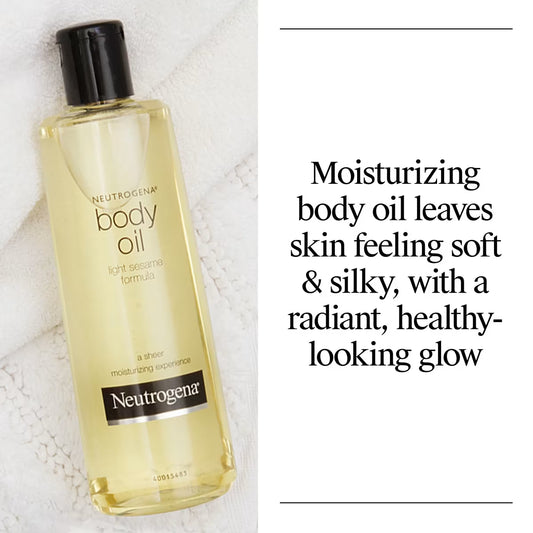 Neutrogena® Body Oil, Light Sesame Formula, 16 Fl. Oz - US 1651