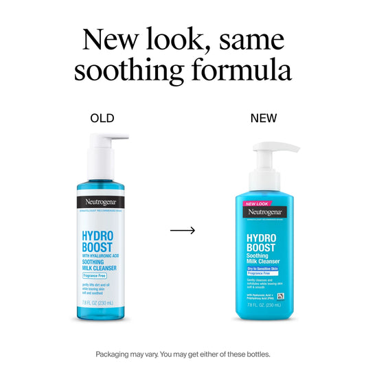 Neutrogena® Hydro Boost Soothing Milk Cleanser Fragrance Free, 7.8 Fl. Oz - US 4976