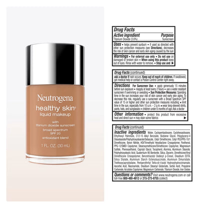 Neutrogena® Healthy Skin Liquid Makeup Broad Spectrum SPF 20, 430N Bronze, 1 Fl. Oz - US 5183