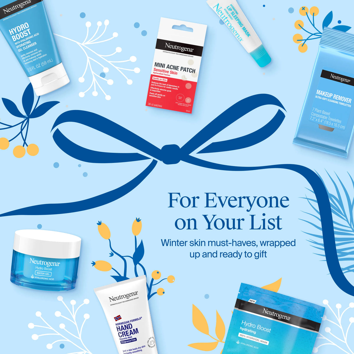 Neutrogena® 7 Days of Skincare Gift Set, 7 Items - US 3285