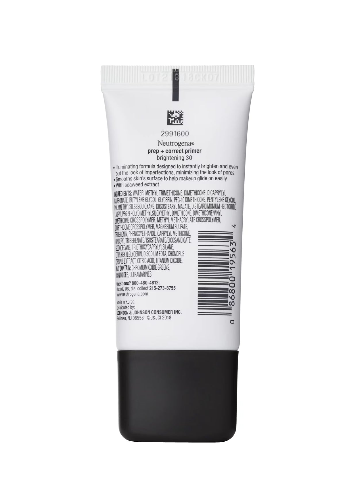 Neutrogena® Prep + Correct Primer, Brightening 30, 1.0 Oz - US 5577