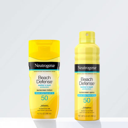 Beach Defense® Water + Sun Protection Sunscreen Lotion Broad Spectrum SPF 50 - US 5312