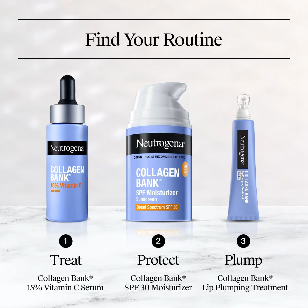 Neutrogena® Collagen Bank SPF Moisturizer Broad Spectrum SPF 30, 2.7 Fl. Oz - US 8019
