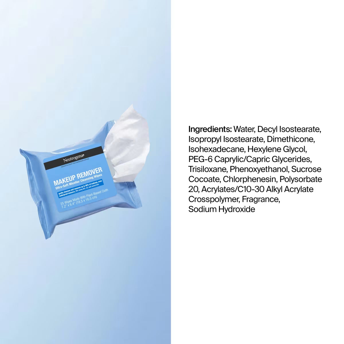 Neutrogena® Makeup Remover Cleansing Towelette Singles, 20 Count - US 7316