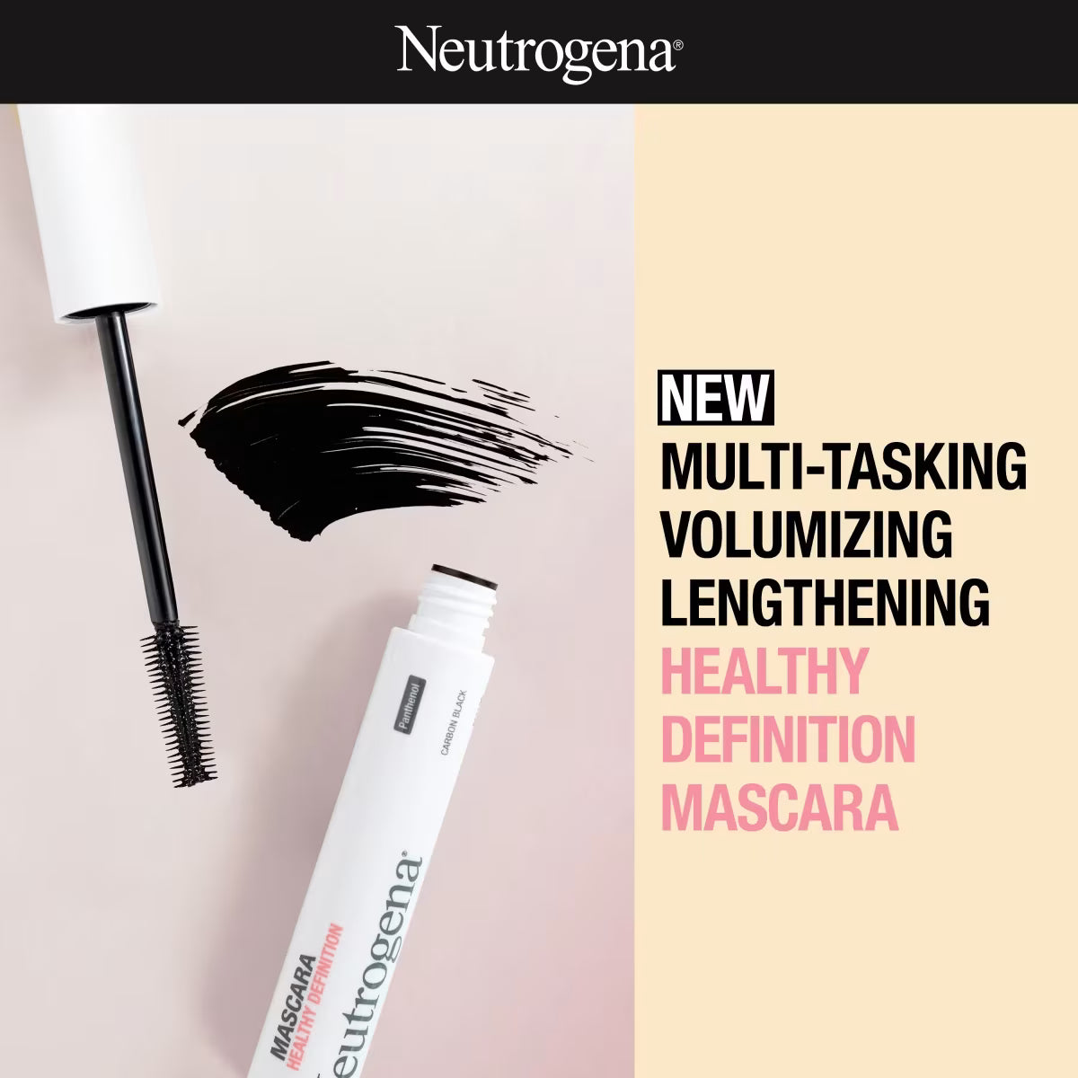 Neutrogena® Healthy Definition Mascara Carbon Black, .27 Oz - US 6207