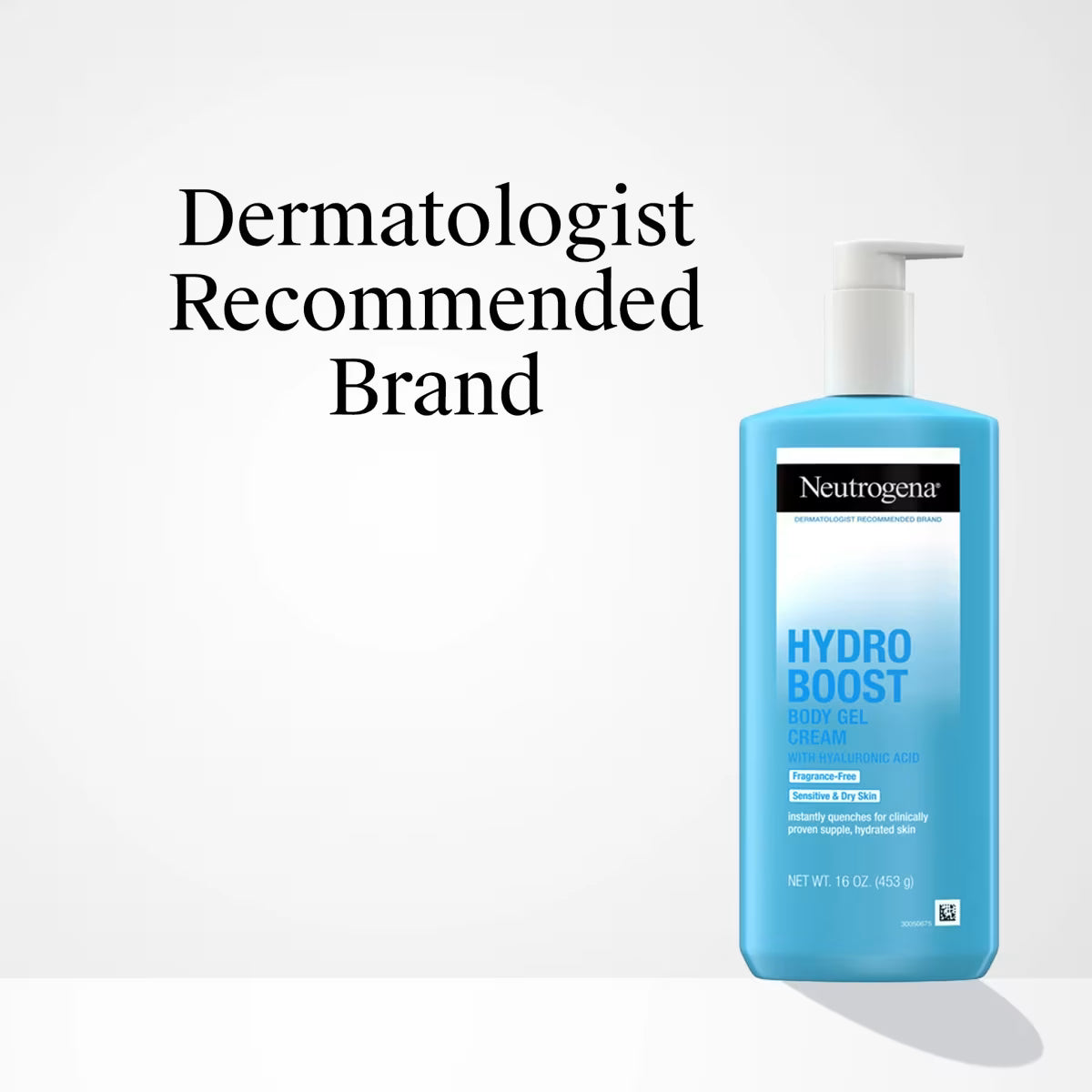Neutrogena® Hydro Boost Body Gel Cream Fragrance-Free, 16 Oz - US 5688