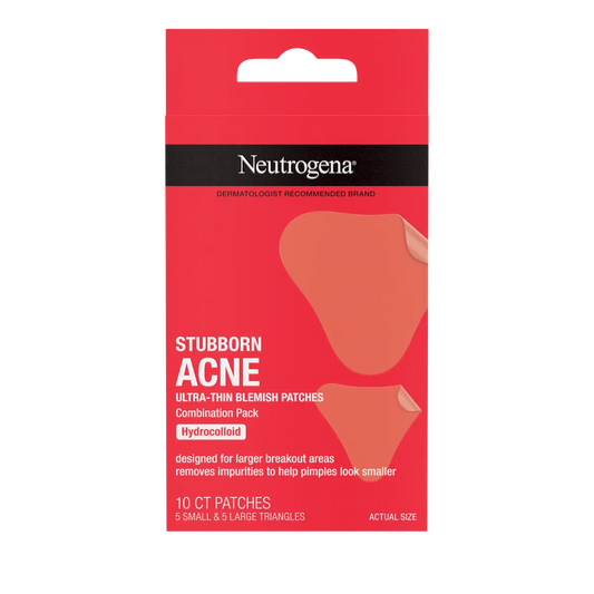 Neutrogena® Stubborn Acne Ultra-Thin Blemish Patches, Combination Pack, 10 Patches - US 8643