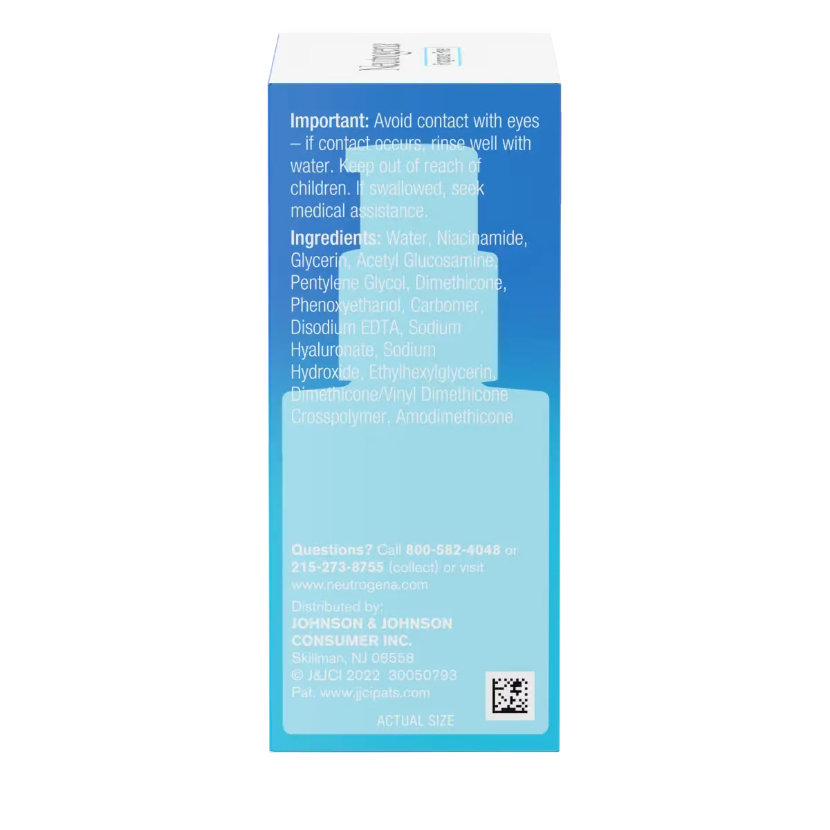 Neutrogena® Hydro Boost+ Niacinamide Serum, Fragrance Free, 1 Fl. Oz - US 2904