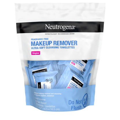 Neutrogena® Makeup Remover Cleansing Towelettes, Fragrance Free, 20 Count - US 4555