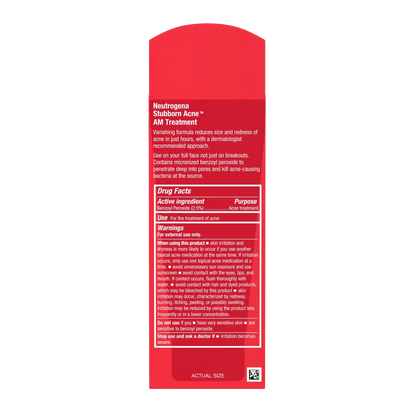 Neutrogena® Stubborn Acne AM Treatment, 2 Oz - US 7134