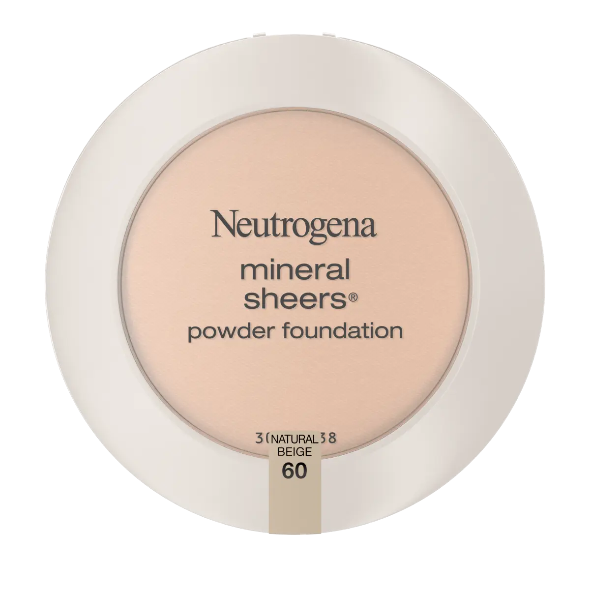 Neutrogena® Mineral Sheers Compact Powder Foundation, Natural Beige 60, .34 Oz - US 4425
