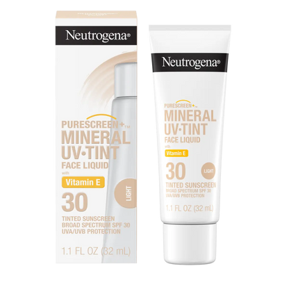 Neutrogena® Purescreen+™ Mineral UV Tint Face Liquid Sunscreen - Light - US 6538