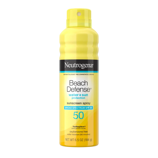 Neutrogena® Beach Defense Spray Sunscreen Broad Spectrum SPF 50, 6.5 Oz - US 6906