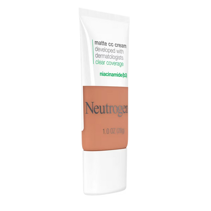 Neutrogena® Clear Coverage Flawless Matte CC Cream, Ginger 7.5, 1 Oz - US 9536
