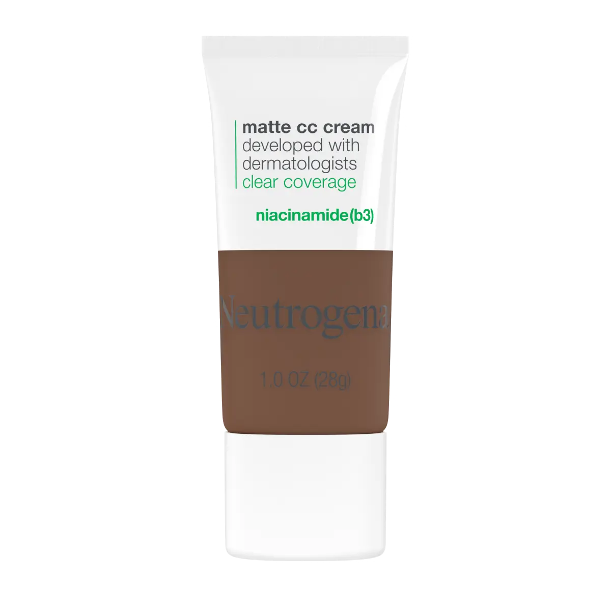 Neutrogena® Clear Coverage Flawless Matte CC Cream, Truffle 9.5, 1 Oz - US 9078