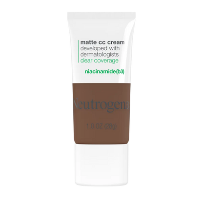 Neutrogena® Clear Coverage Flawless Matte CC Cream, Truffle 9.5, 1 Oz - US 9078