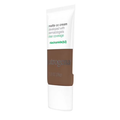 Neutrogena® Clear Coverage Flawless Matte CC Cream, Truffle 9.5, 1 Oz - US 9078