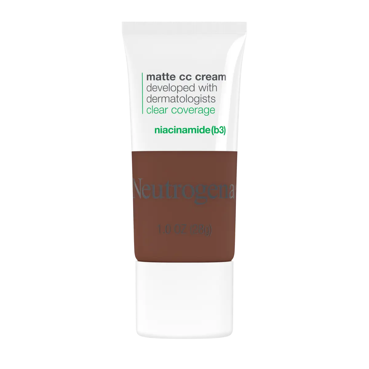 Neutrogena® Clear Coverage Flawless Matte CC Cream, Umber 9.7, 1 Oz - US 0438
