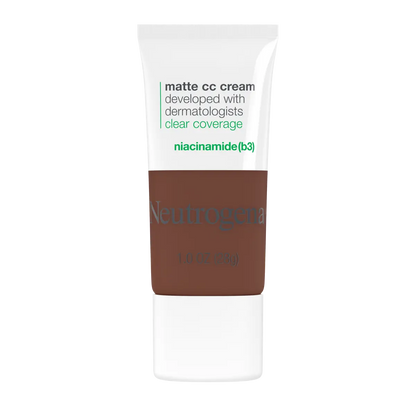 Neutrogena® Clear Coverage Flawless Matte CC Cream, Umber 9.7, 1 Oz - US 0438