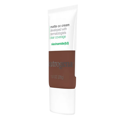 Neutrogena® Clear Coverage Flawless Matte CC Cream, Umber 9.7, 1 Oz - US 0438