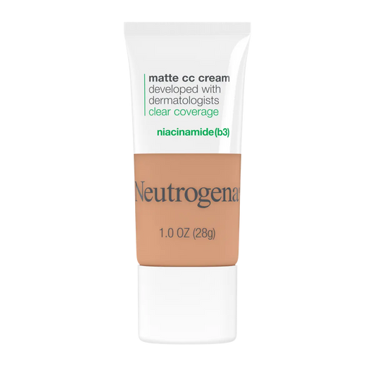 Neutrogena® Clear Coverage Flawless Matte CC Cream, Warm Linen 5.5, 1 Oz - US 1945