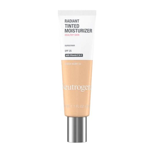 Neutrogena Healthy Skin Radiant Tinted Moisturizer Broad Spectrum SPF 25 - Sheer Ivory (10) - US 5529