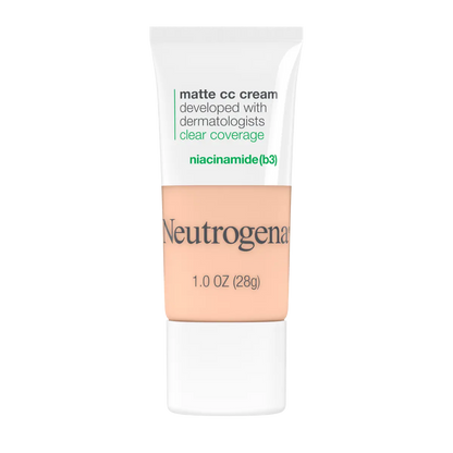 Neutrogena® Clear Coverage Flawless Matte CC Cream, Shell 1.0, 1 Oz - US 2009