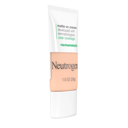 Neutrogena® Clear Coverage Flawless Matte CC Cream, Shell 1.0, 1 Oz - US 2009