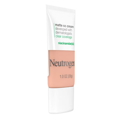 Neutrogena® Clear Coverage Flawless Matte CC Cream, Vanilla 3.0, 1 Oz - US 0424