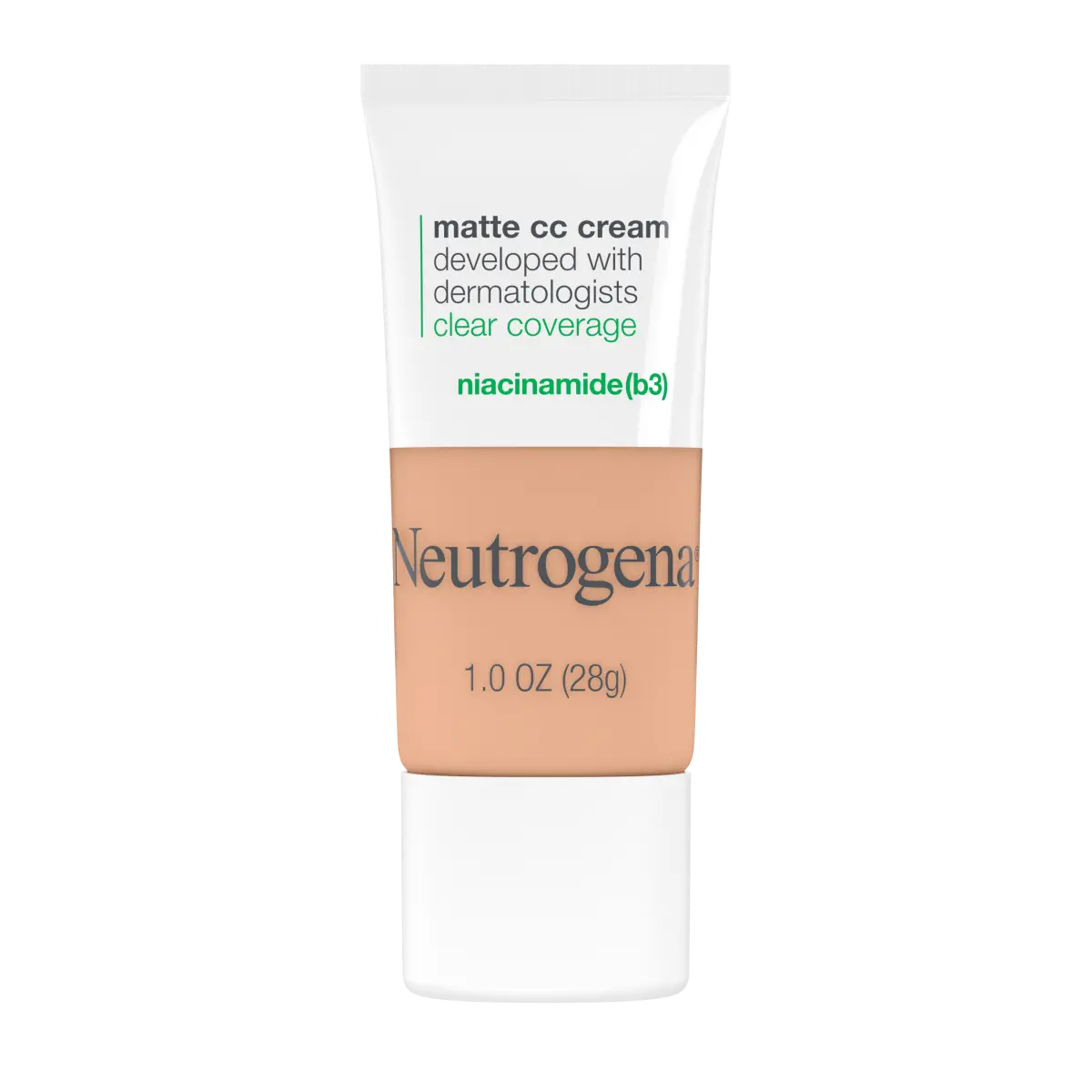 Neutrogena® Clear Coverage Flawless Matte CC Cream, Sand 4.0, 1 Oz - US 5366