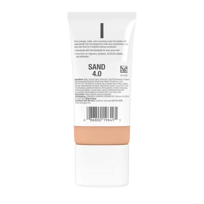 Neutrogena® Clear Coverage Flawless Matte CC Cream, Sand 4.0, 1 Oz - US 5366