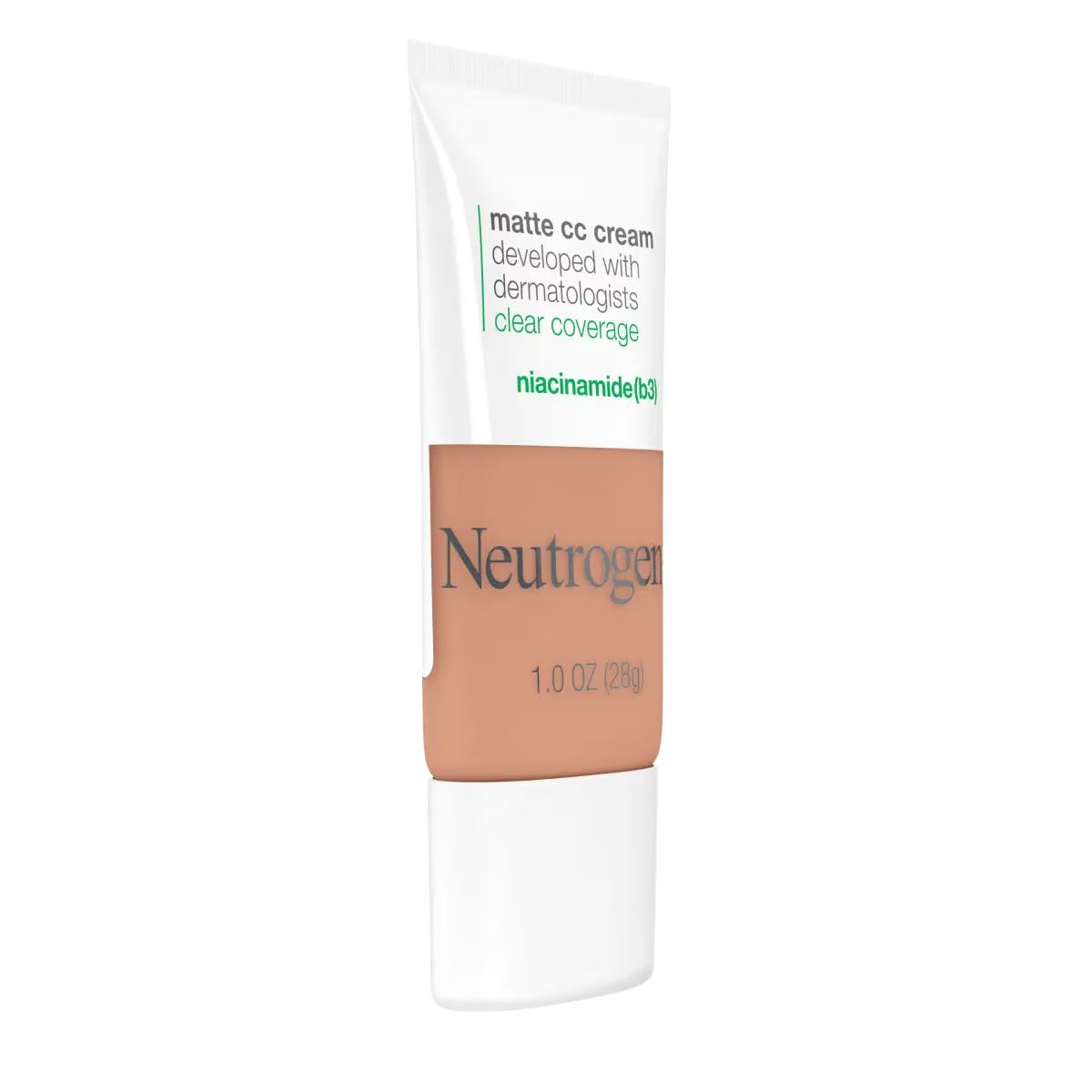 Neutrogena® Clear Coverage Flawless Matte CC Cream, Fawn 5.0, 1 Oz - US 9425