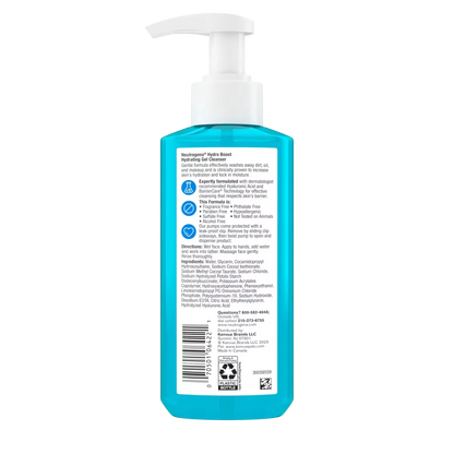 Neutrogena® Hydration Boost Cleansing Regimen Duo - US 9179