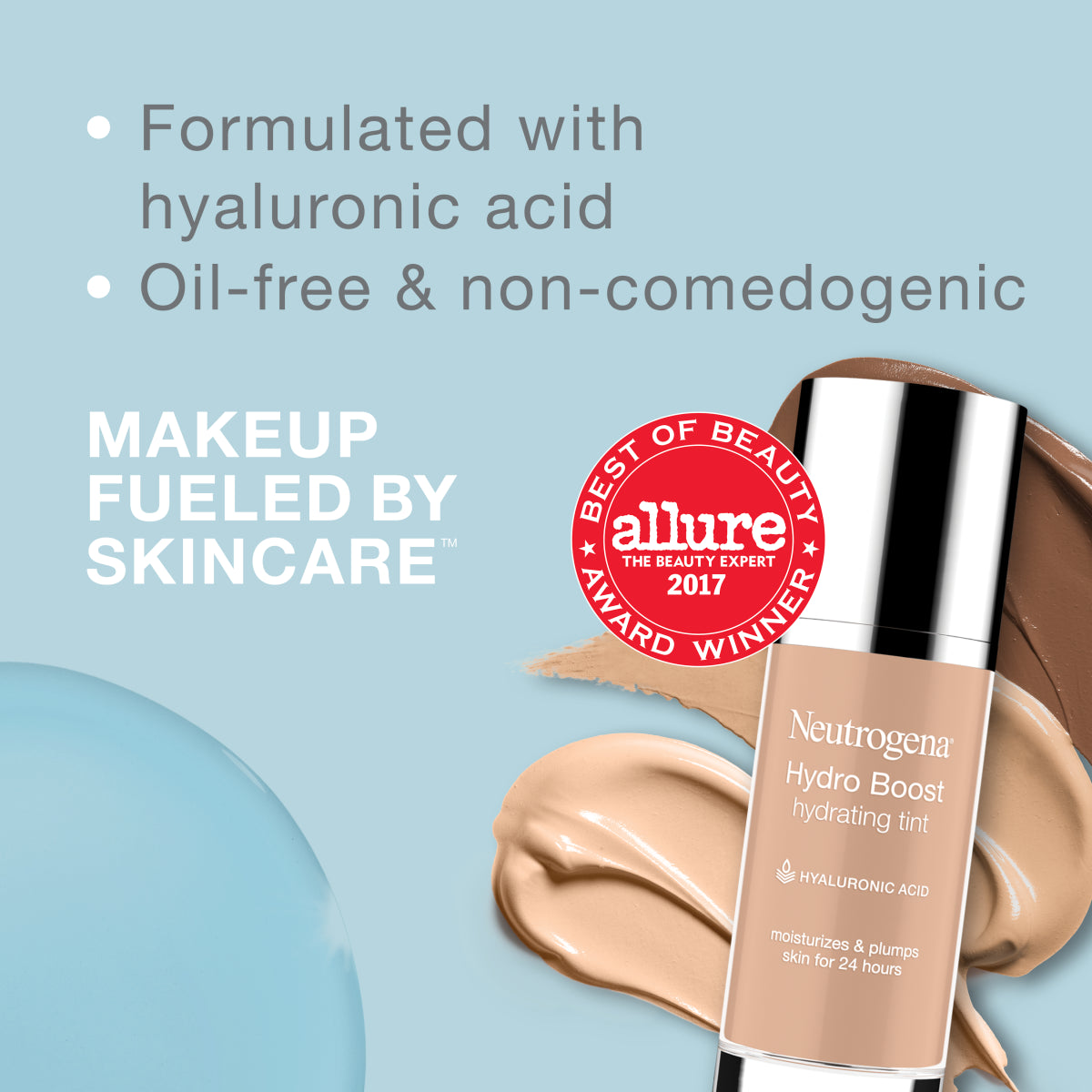 Neutrogena® Hydro Boost Hydrating Tint, Classic Ivory 10, 1.0 Fl. Oz - US 4328