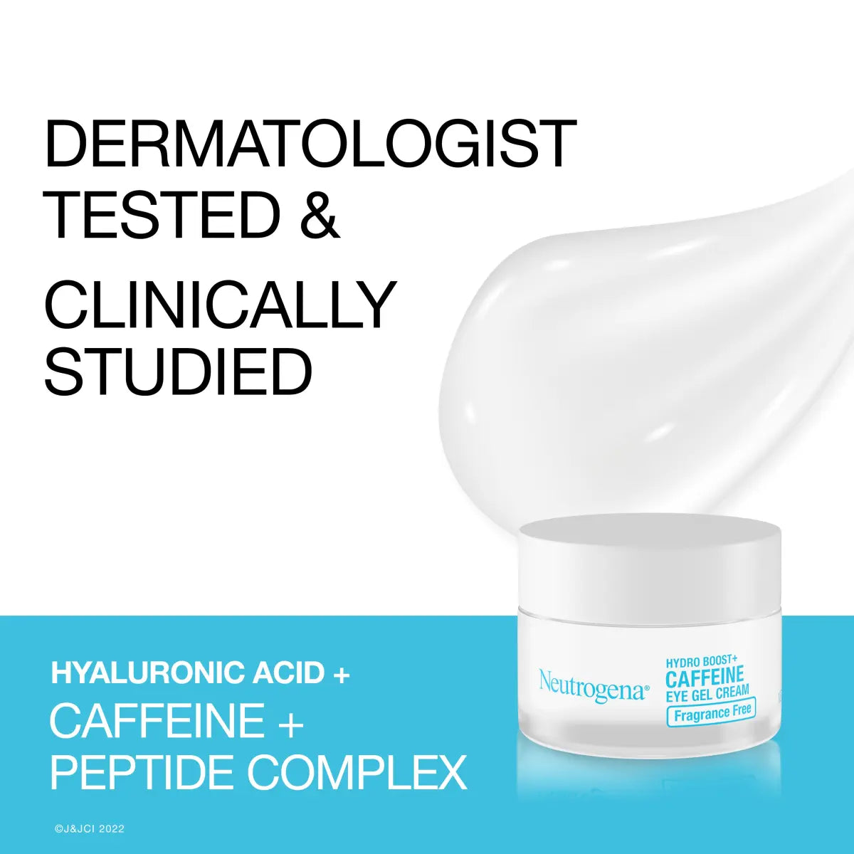 Neutrogena® Hydro Boost+ Caffeine Eye Gel Cream, Fragrance Free, 0.5 Oz - US 2139