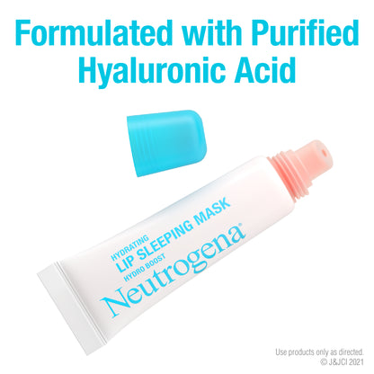 Neutrogena® Hydro Boost Hydrating Clear Lip Sleeping Mask with Hyaluronic Acid, 0.35 Oz - US 6067
