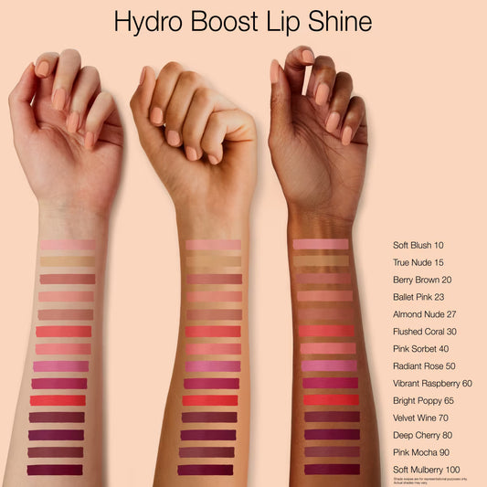Neutrogena® Hydro Boost Hydrating Lip Shine, 27 Almond Nude, 0.10 Oz - US 1385