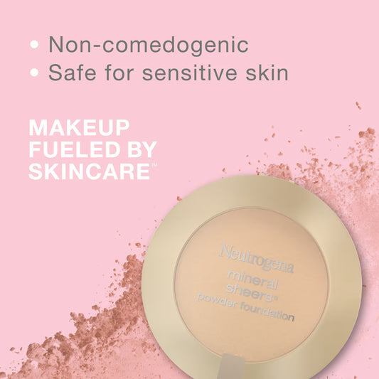 Neutrogena® Mineral Sheers Compact Powder Foundation, Nude 40, .34 Oz - US 5805