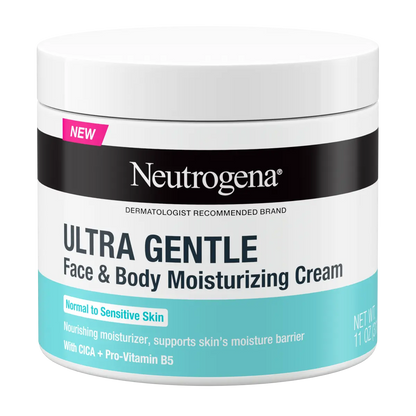 Neutrogena® Ultra Gentle Face & Body Daily Moisturizing Cream, 11 Oz - US 9007