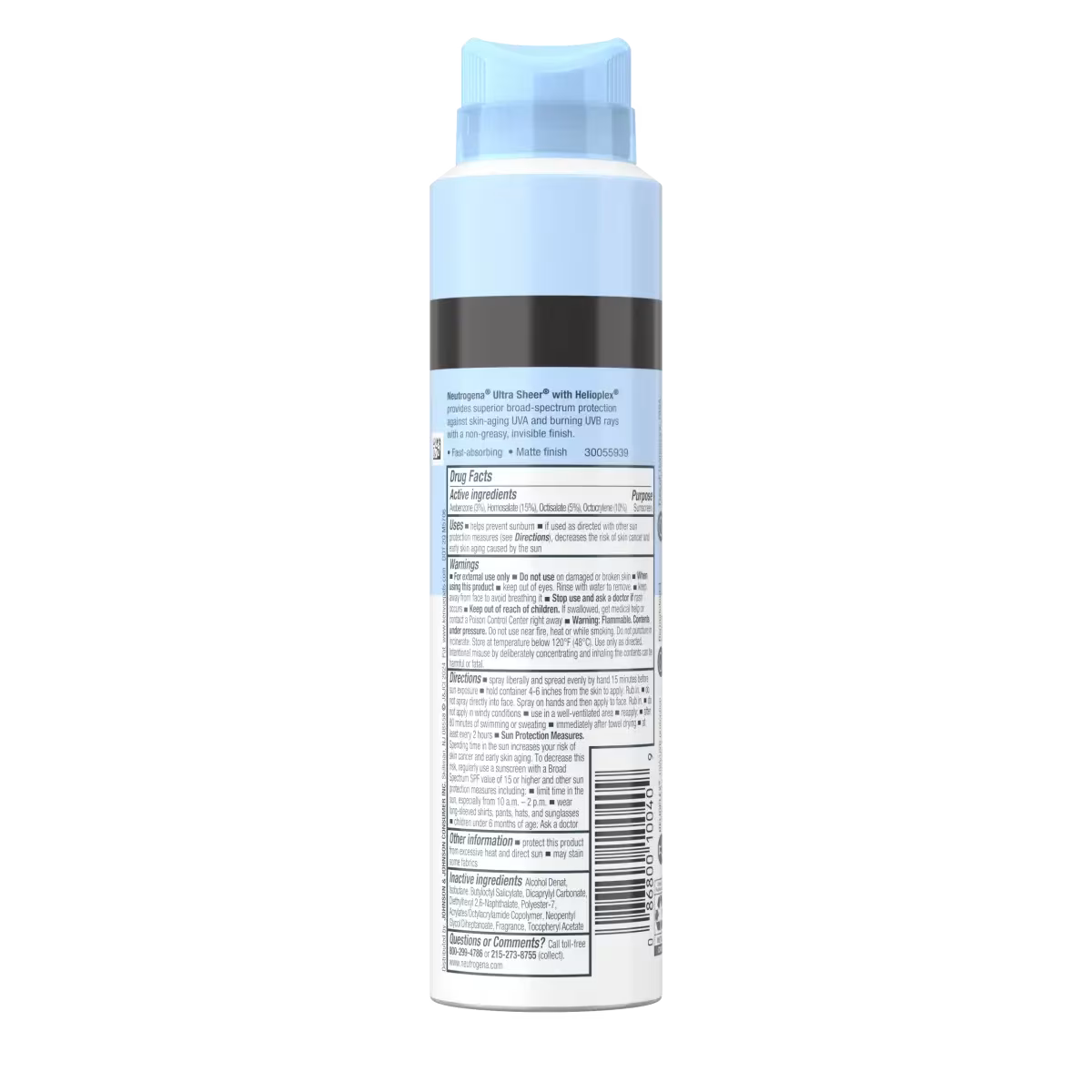 Neutrogena® Ultra Sheer Body Mist Sunscreen Broad Spectrum SPF 70, 5 Oz - US 0371