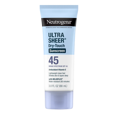 Neutrogena® Ultra Sheer Dry-Touch Sunscreen Lotion Broad Spectrum SPF 45, 3 Fl. Oz - US 6108