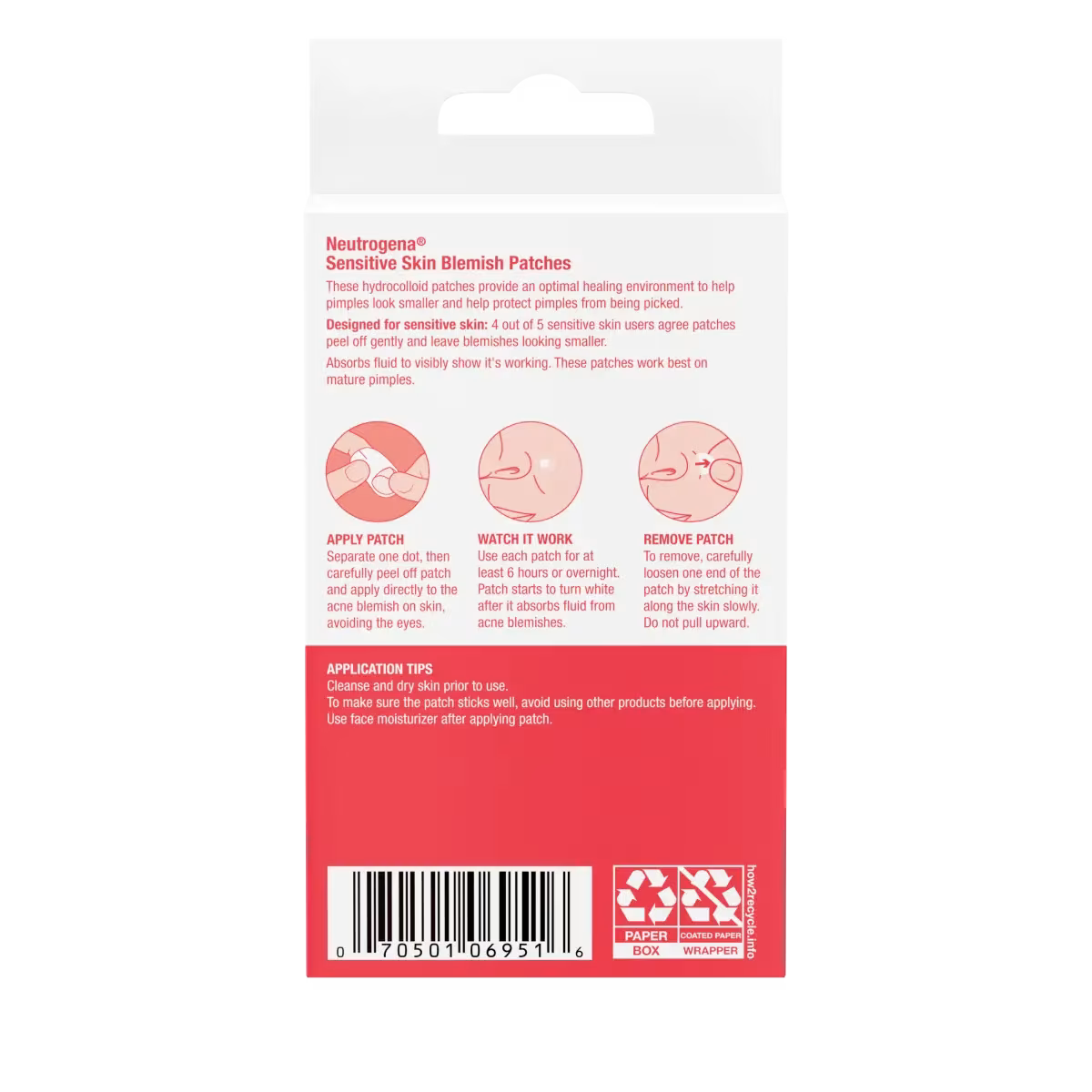 Neutrogena® Sensitive Skin Blemish Patches, 30 Count - US 1821