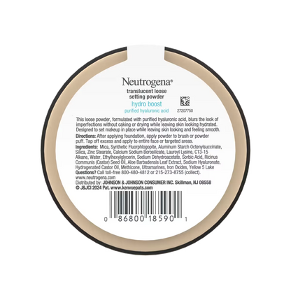 Neutrogena® Hydro Boost Translucent Lose Setting Powder, 0.44 Oz - US 1359