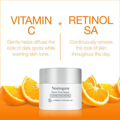 Neutrogena® Rapid Tone Repair Retinol + Vitamin C Correcting Cream, 1.7 Oz - US 1774