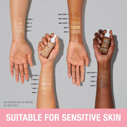 Neutrogena® Healthy Skin Sensitive Skin Serum Foundation, Light/Medium 02, 1 Oz - US 4134