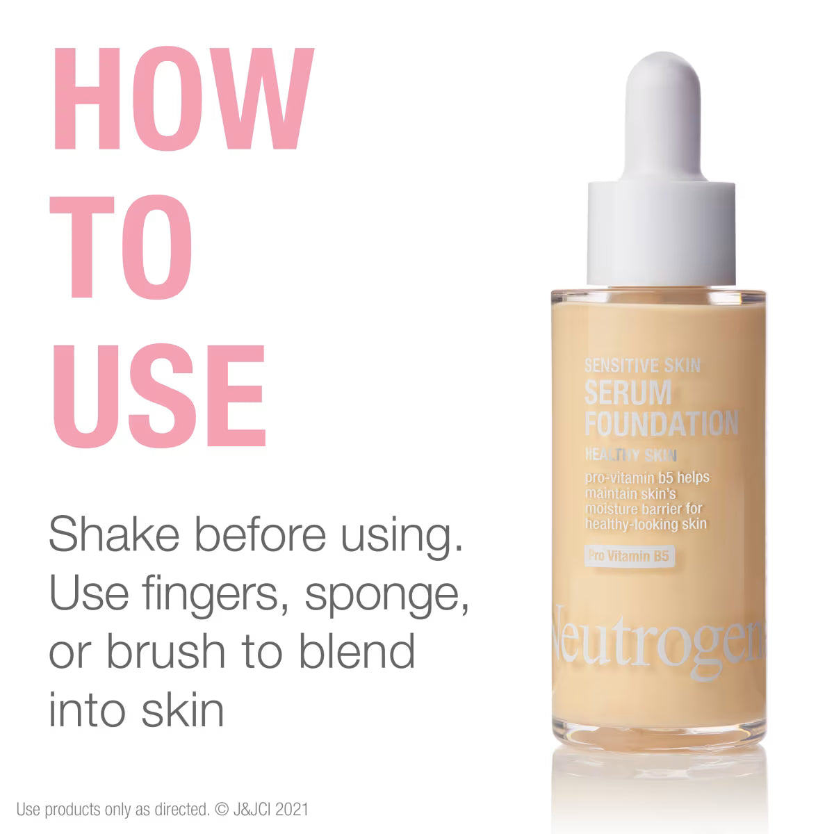 Neutrogena® Healthy Skin Sensitive Skin Serum Foundation, Light 01, 1 Oz - US 1632