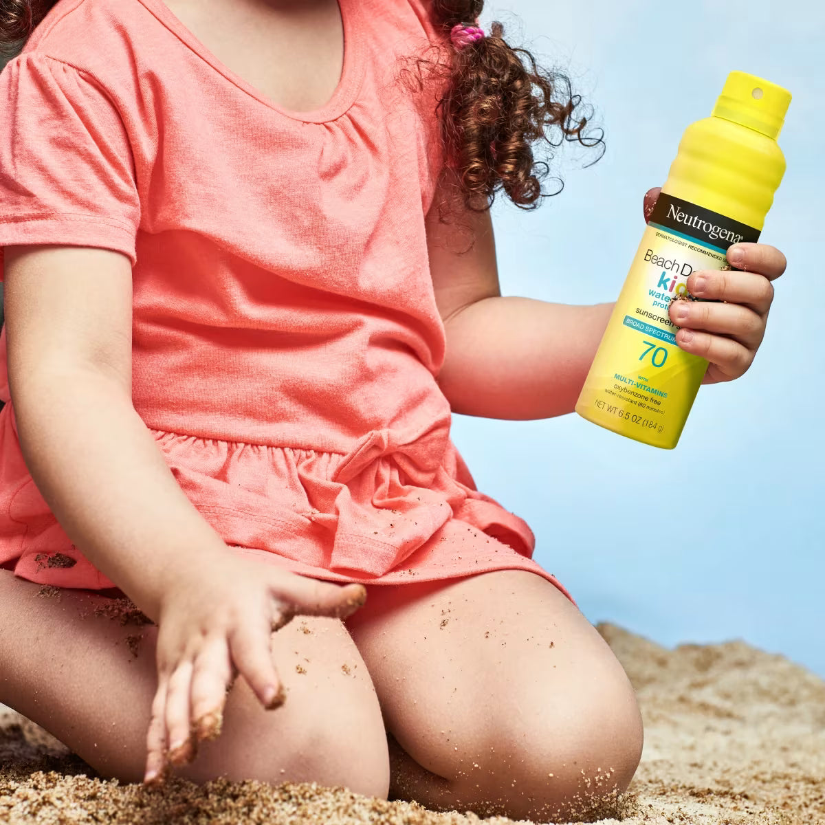Neutrogena® Beach Defense Kids Sunscreen Spray Broad Spectrum SPF 70, 6.5 Oz - US 7499